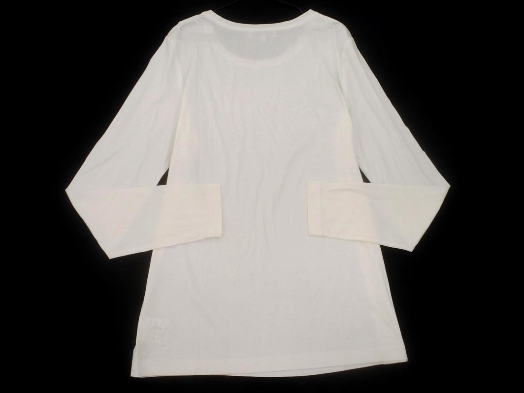 ネコポスOK MACKINTOSH LONDON マッキントッシュロンドン 無地 カットソー size40/白 ◇■ ☆ fjc2 レディース_画像4