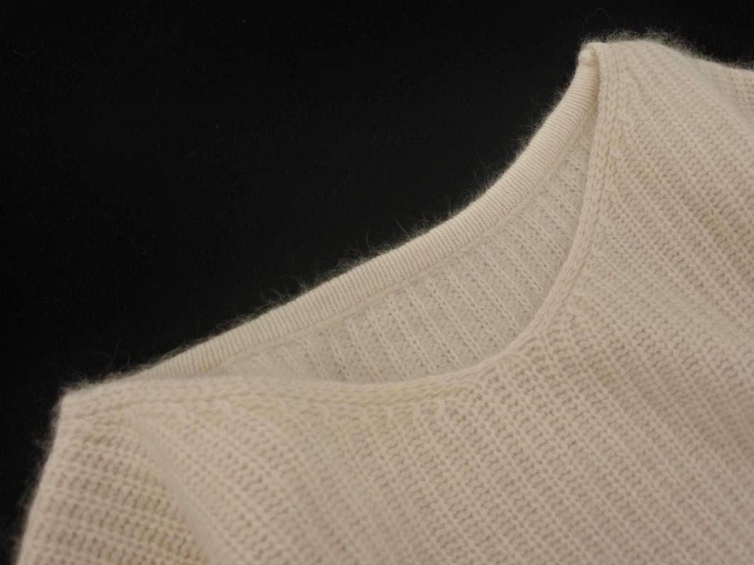 rienda rienda шерсть . вязаный свитер sizeF/ слоновая кость *# * fjc3 женский 