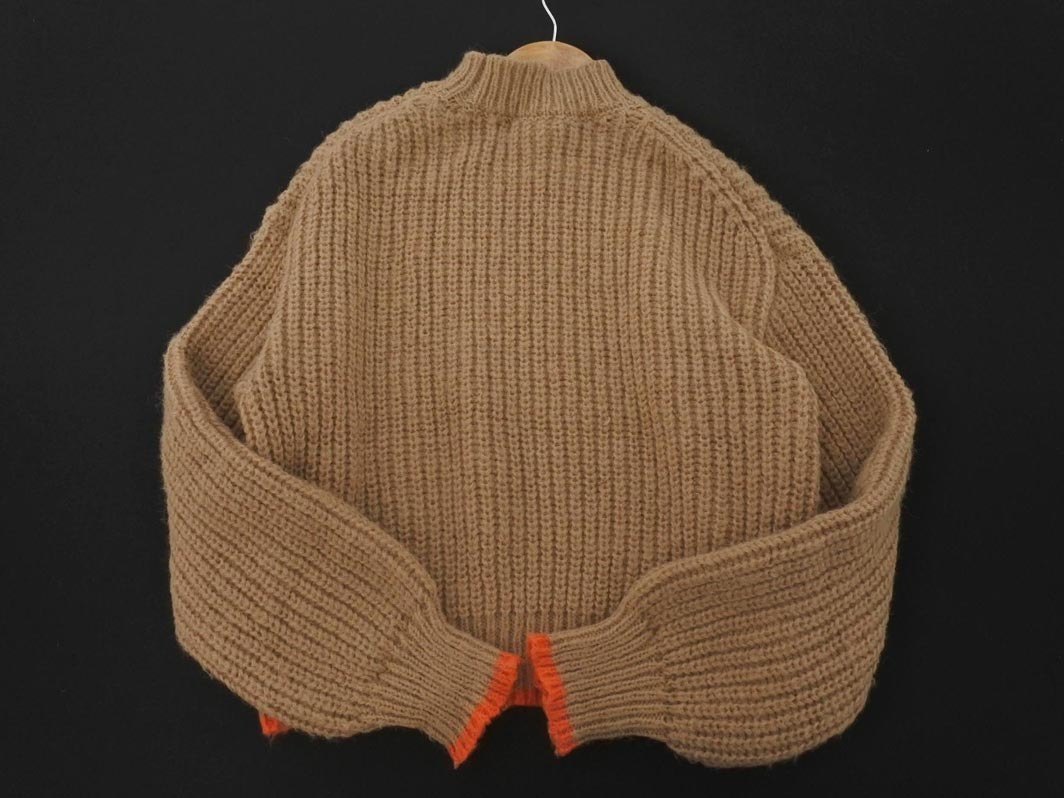 earth music&ecology アースミュージック&エコロジー ニット セーター sizeF/ベージュ ◇■ ☆ fjc3 レディース_画像4