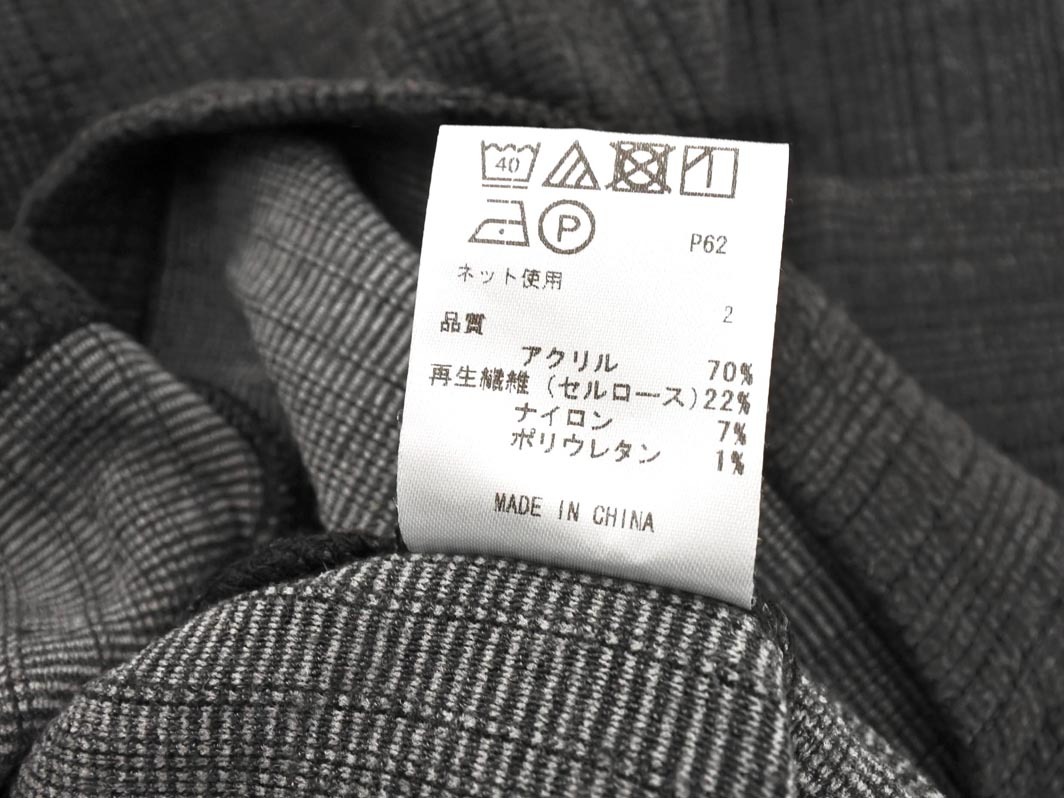 23区 GOLF 23区 ゴルフ ゴルフウェア ニット カットソー sizeL/グレー ◇■ ☆ fjc3 メンズ_画像5