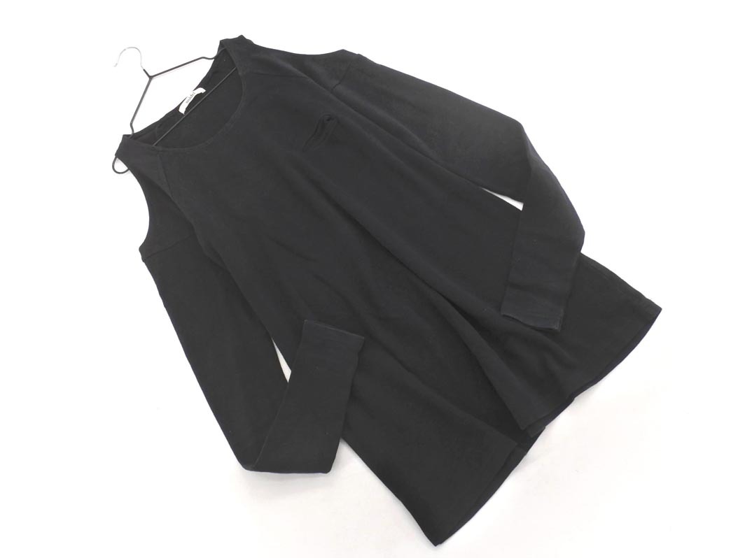 snidel スナイデル オープンショルダー カットソー sizeF/黒 ◇■ ☆ fjc4 レディース_画像1