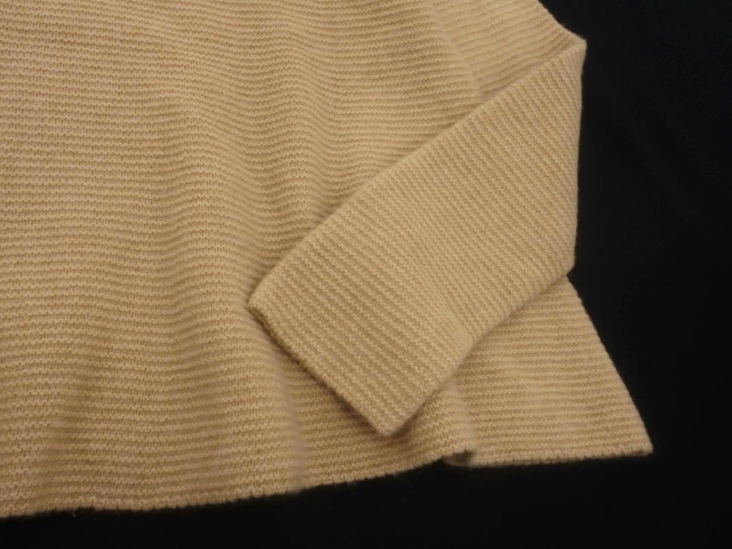 UNTITLED アンタイトル カシミヤ混 ニット セーター size2/ベージュ ◇■ ☆ fjc3 レディース_画像2