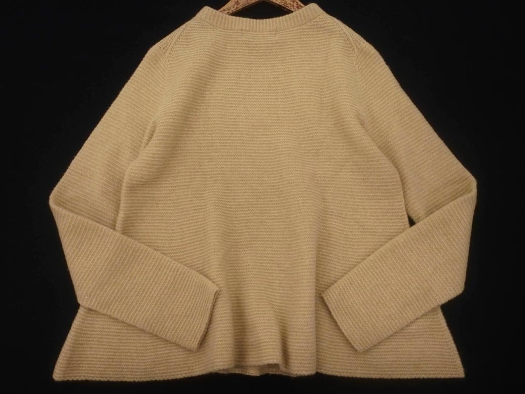 UNTITLED アンタイトル カシミヤ混 ニット セーター size2/ベージュ ◇■ ☆ fjc3 レディース_画像4
