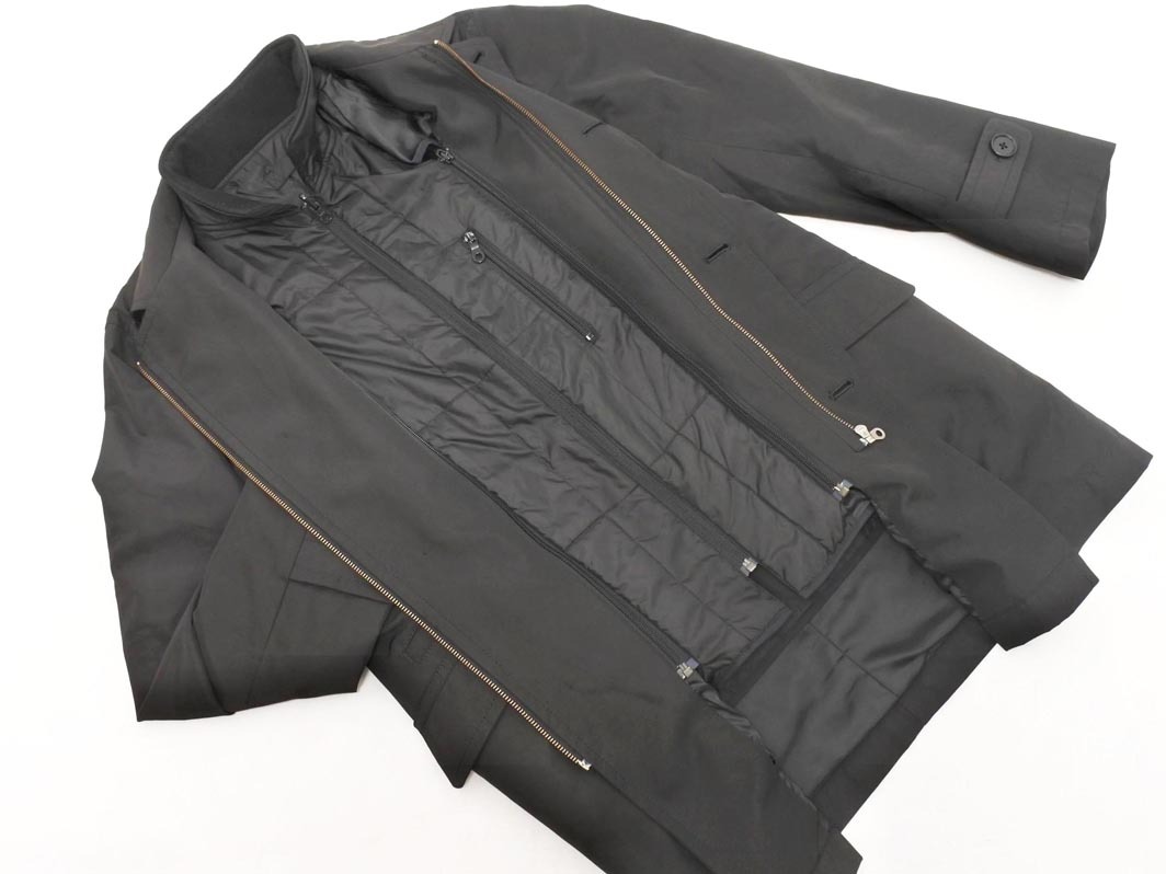 23区 HOMME オム 中綿ライナー付き ジャケット size48/黒 ◇■ ☆ fjc4 メンズ_画像4