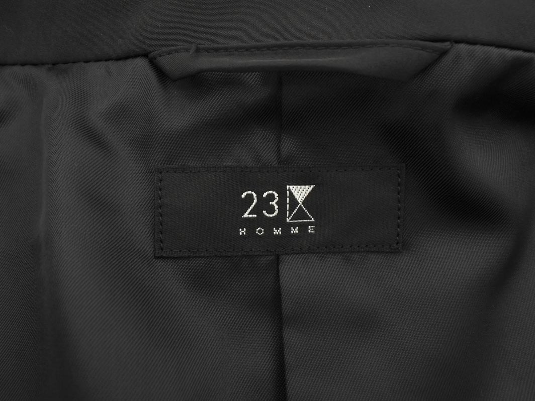 23区 HOMME オム 中綿ライナー付き ジャケット size48/黒 ◇■ ☆ fjc4 メンズ_画像6