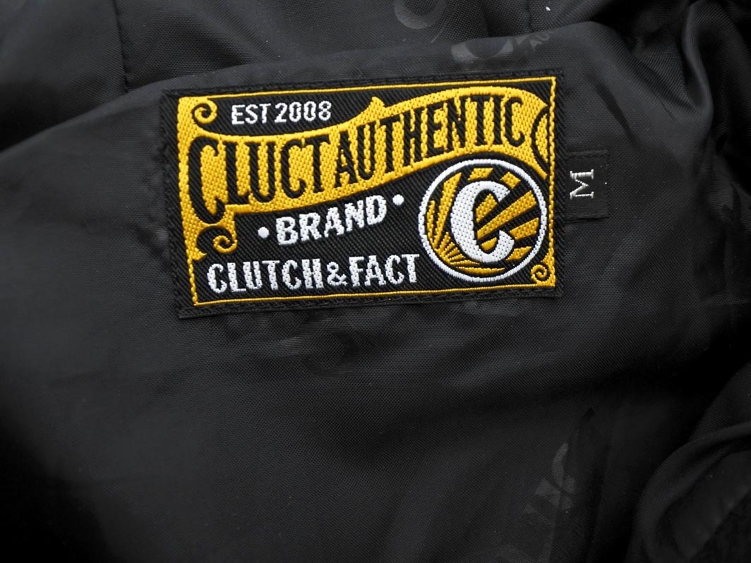 CLUCT クラクト ウール混 フーデッド コート sizeM/黒 ◇■ ☆ fjc3 メンズ_画像4
