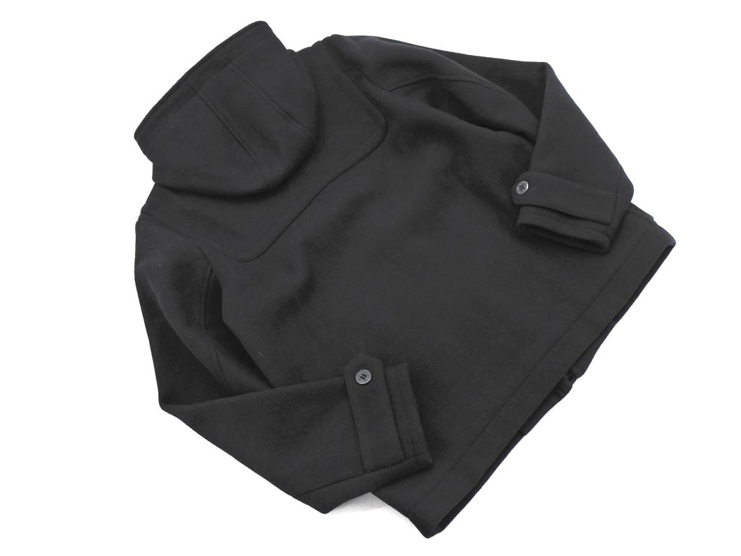 CLUCT クラクト ウール混 フーデッド コート sizeM/黒 ◇■ ☆ fjc3 メンズ_画像5