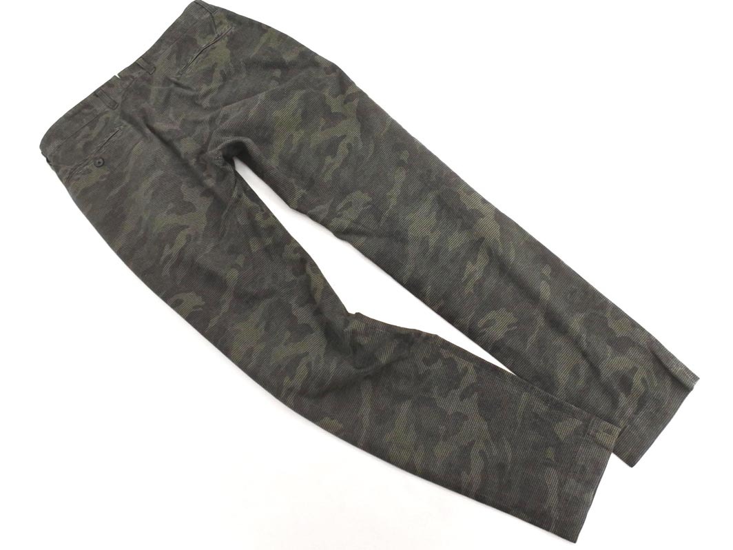 ABAHOUSE Abahouse общий рисунок брюки size3/ чёрный x темно-зеленый *# * fjc3 женский