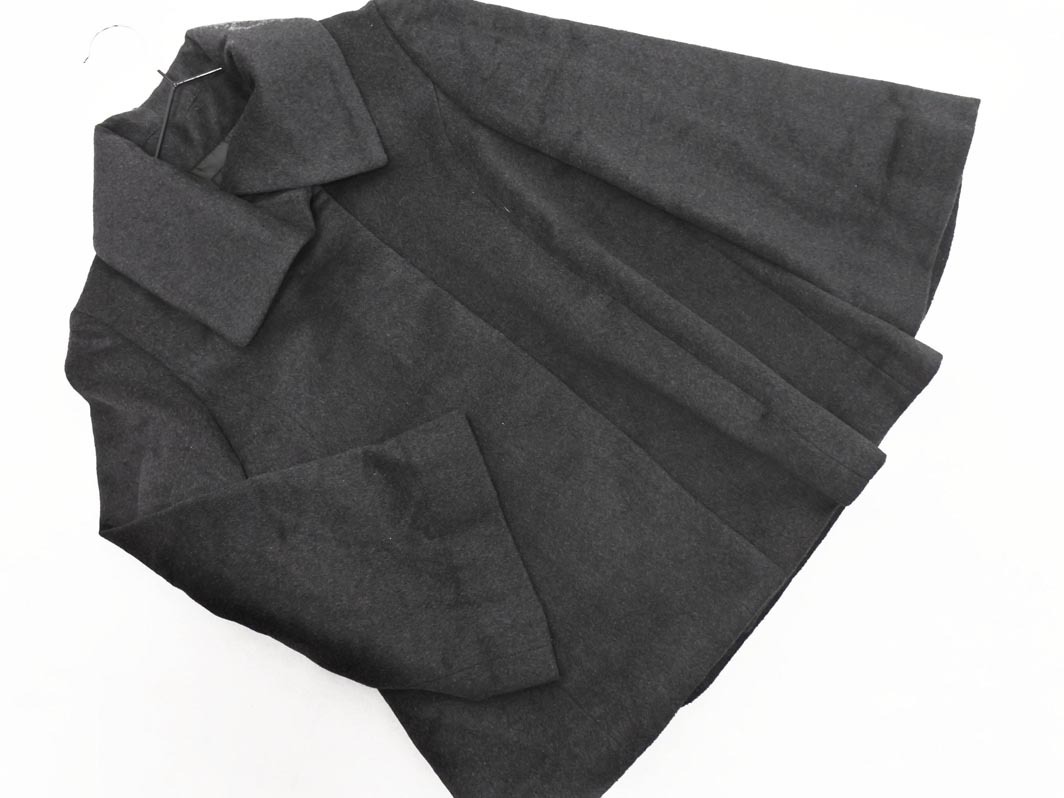 INDIVI インディヴィ ウール混 ジャケット size38/グレー ◇■ ☆ fjc3 レディース_画像1