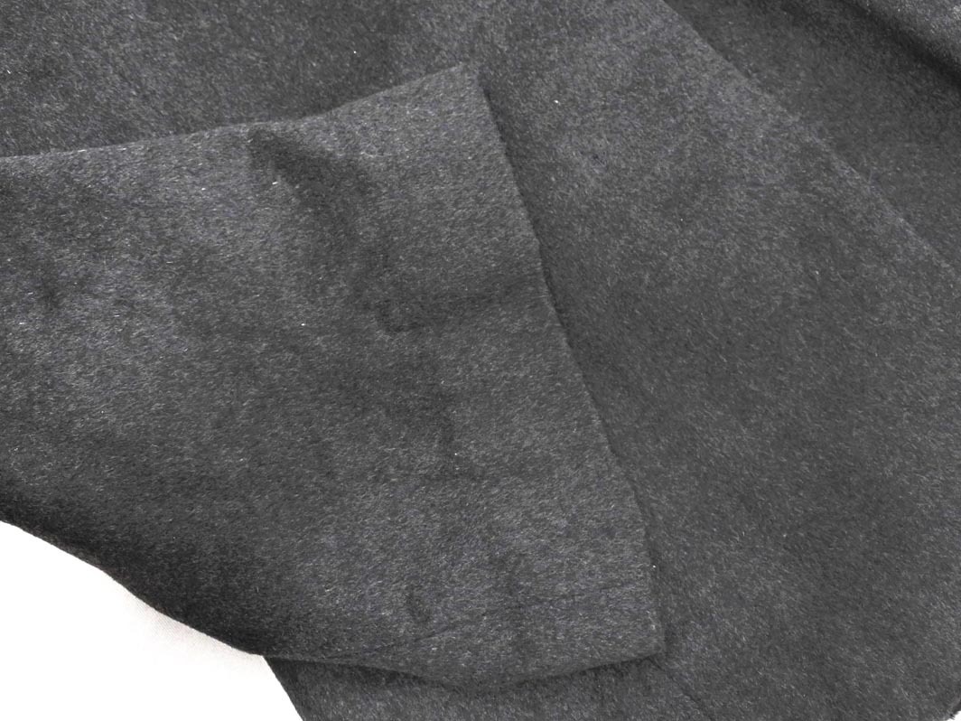 INDIVI インディヴィ ウール混 ジャケット size38/グレー ◇■ ☆ fjc3 レディース_画像3