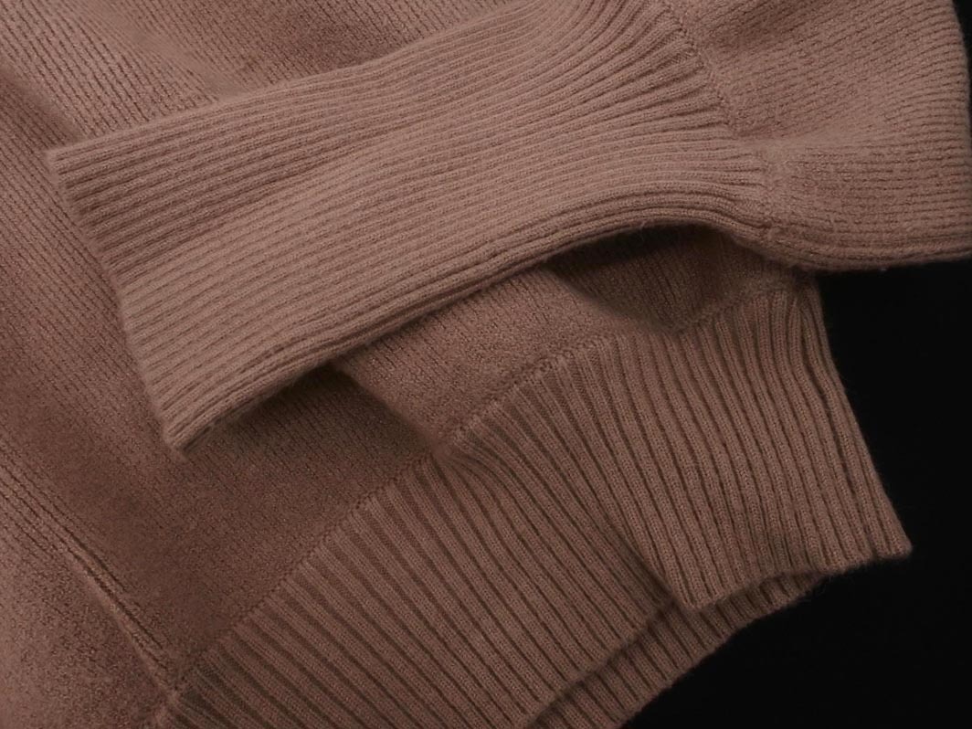 LIP SERVICE リップサービス パールビーズ ニット セーター sizeF/ピンクベージュ ◇■ ☆ fjc4 レディース_画像2