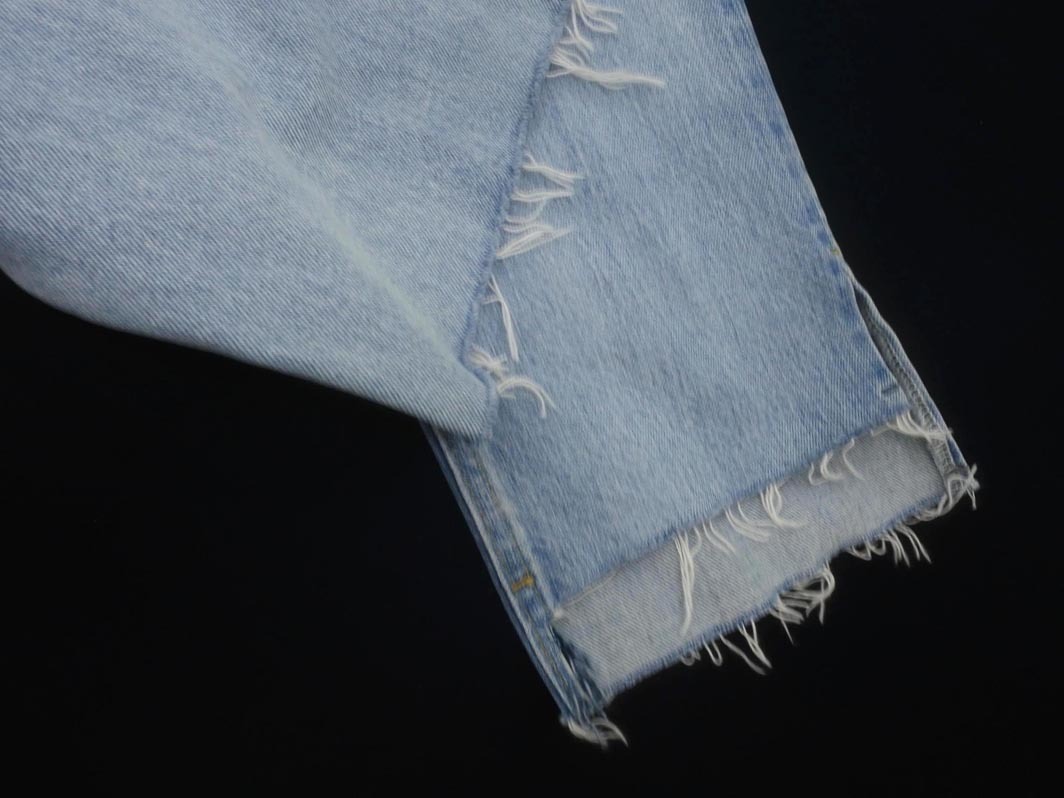 Mila Owen ミラオーウェン カットオフ デニムパンツ size2/青 ■■ ☆ fjc3 レディース_画像2