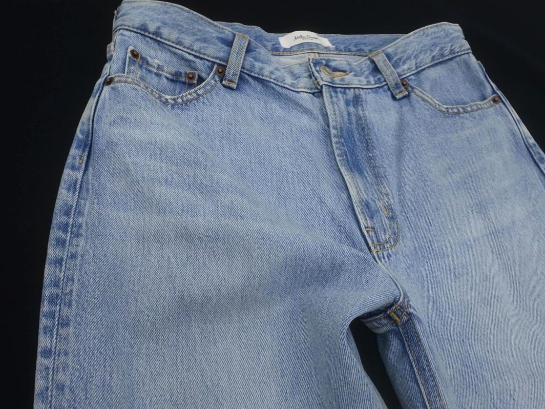Mila Owen ミラオーウェン カットオフ デニムパンツ size2/青 ■■ ☆ fjc3 レディース_画像3