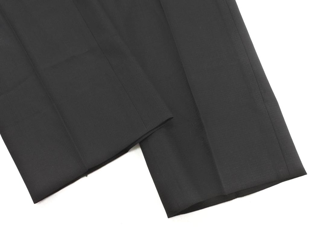 BURBERRY BLACK LABEL バーバリーブラックレーベル トラウザー パンツ size90 74 165 36R/黒 ■■ ☆ fjc4 メンズ_画像2