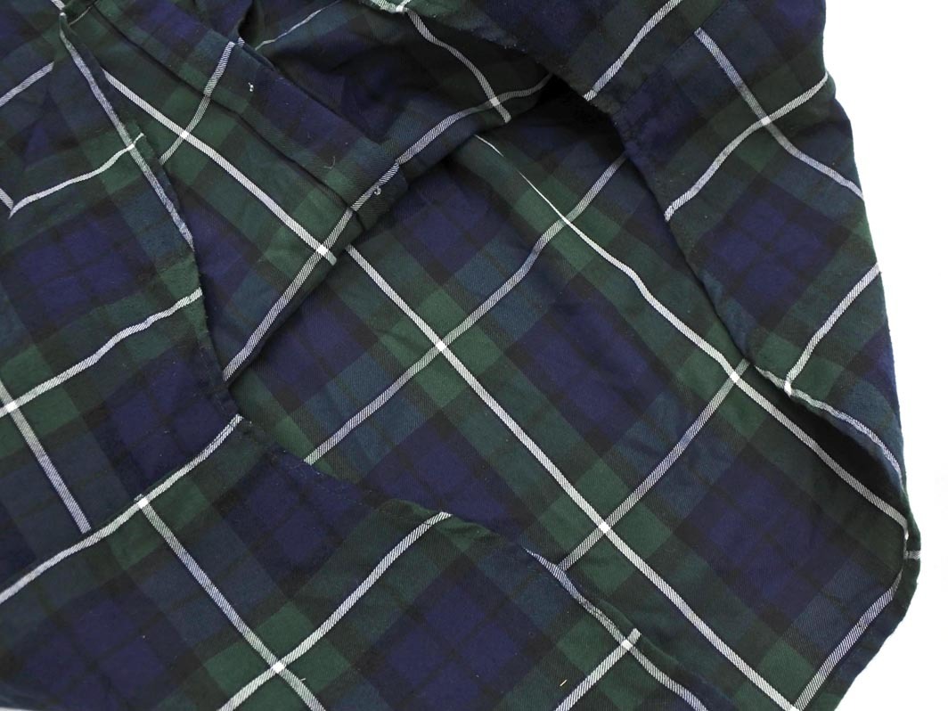 SENSE OF PLACE センスオブプレイス アーバンリサーチ チェック シャツ sizeS/紺ｘ緑 ◇■ ☆ fjc7 メンズ_画像3
