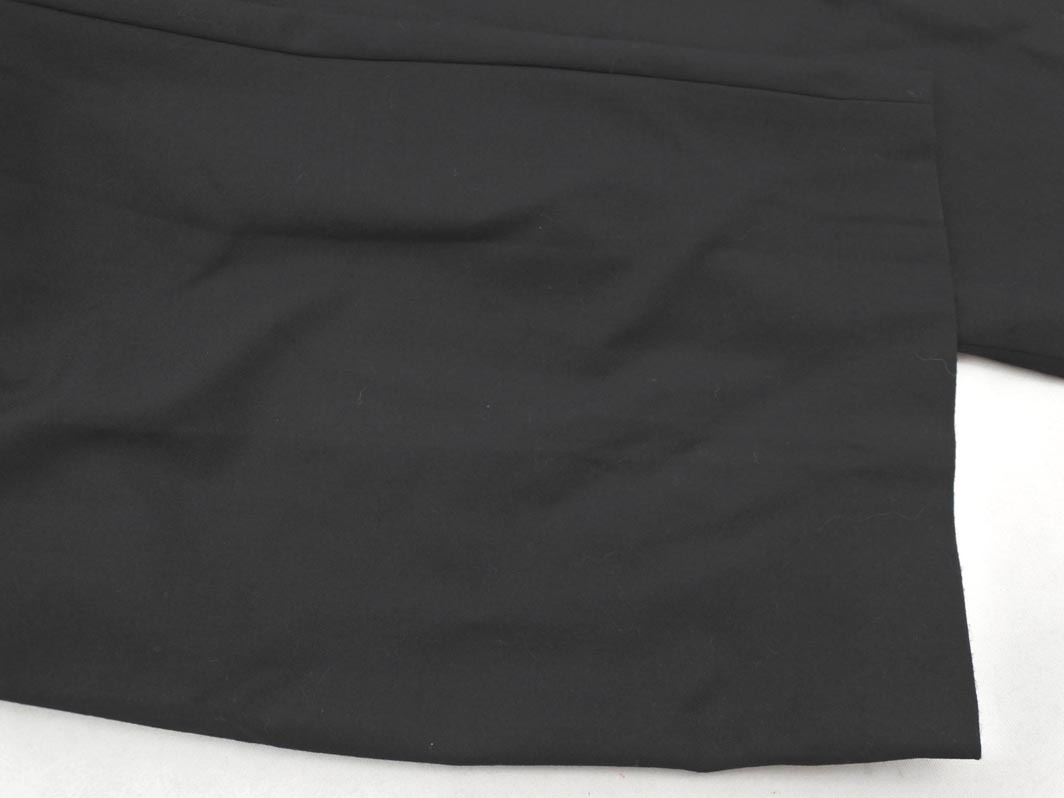 ELFORBR エルフォーブル ウール混 ワイド パンツ size38/黒 ◇■ ☆ fjc7 レディース_画像2