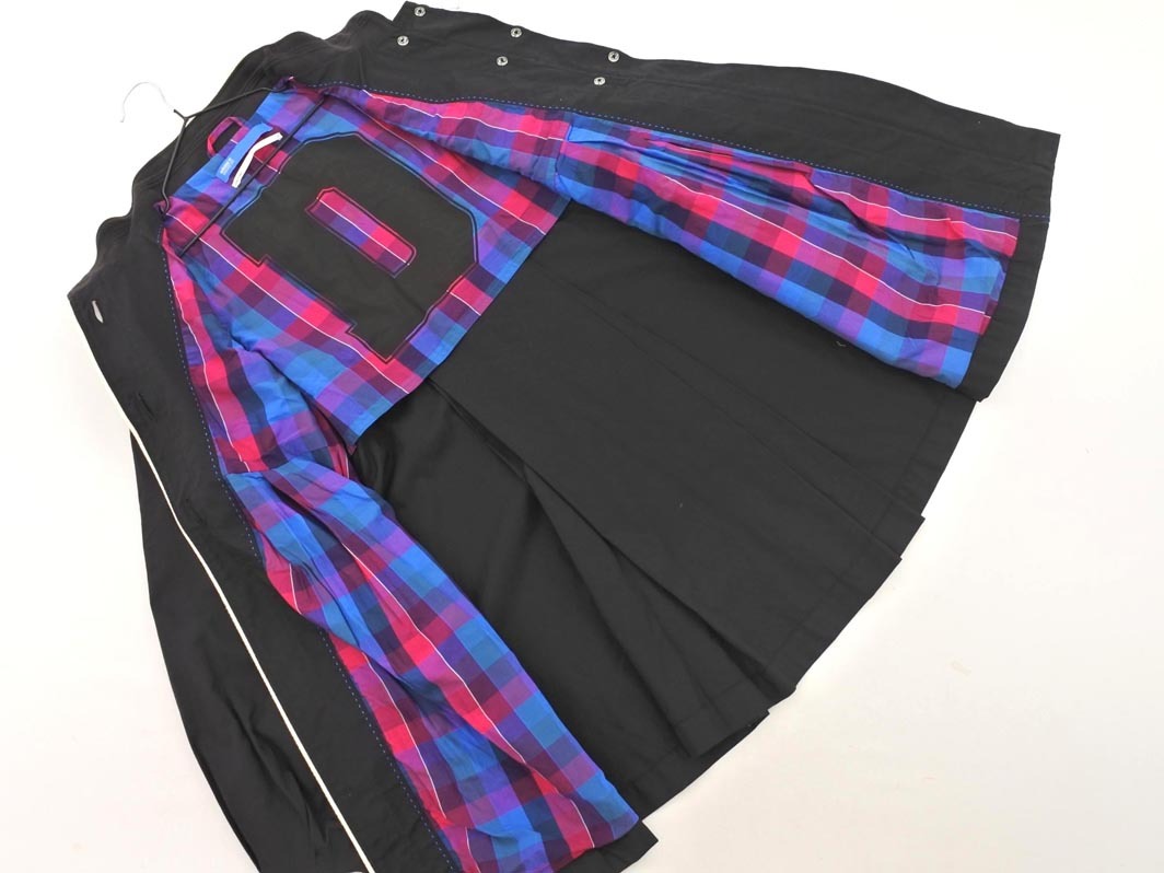 adidas アディダス スタンドカラー タック コート sizeS/黒 ◇■ ☆ fjc7 レディース_画像6