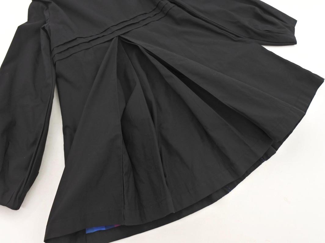 adidas アディダス スタンドカラー タック コート sizeS/黒 ◇■ ☆ fjc7 レディース_画像9