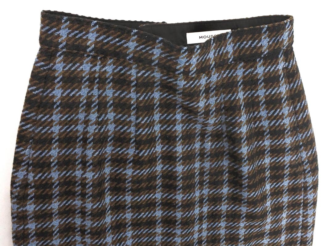 MOUSSY マウジー ウール混 タイト スカート size1/ダークブラウン ◇■ ☆ fjc7 レディース_画像3