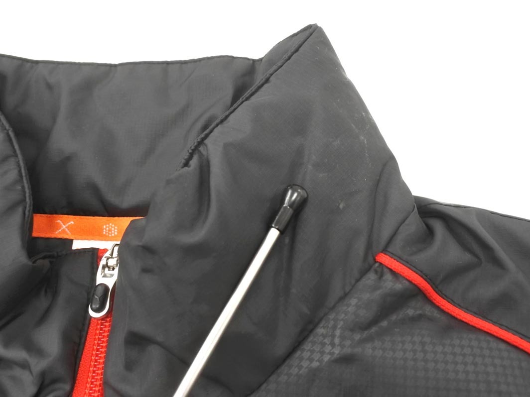 PUMA プーマ ジップアップ 中綿 ジャケット sizeL/黒 ◇■ ☆ fjc7 メンズ_画像5