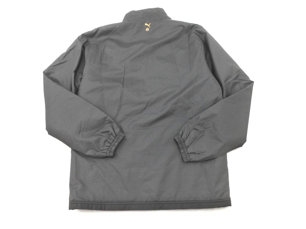 PUMA プーマ ジップアップ 中綿 ジャケット sizeL/黒 ◇■ ☆ fjc7 メンズ_画像8