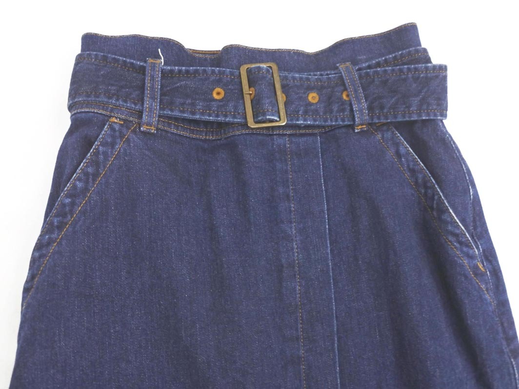 FREE*S MART свободный z mart ремень имеется Denim юбка sizeS/ темно-синий ## * fjc7 женский 