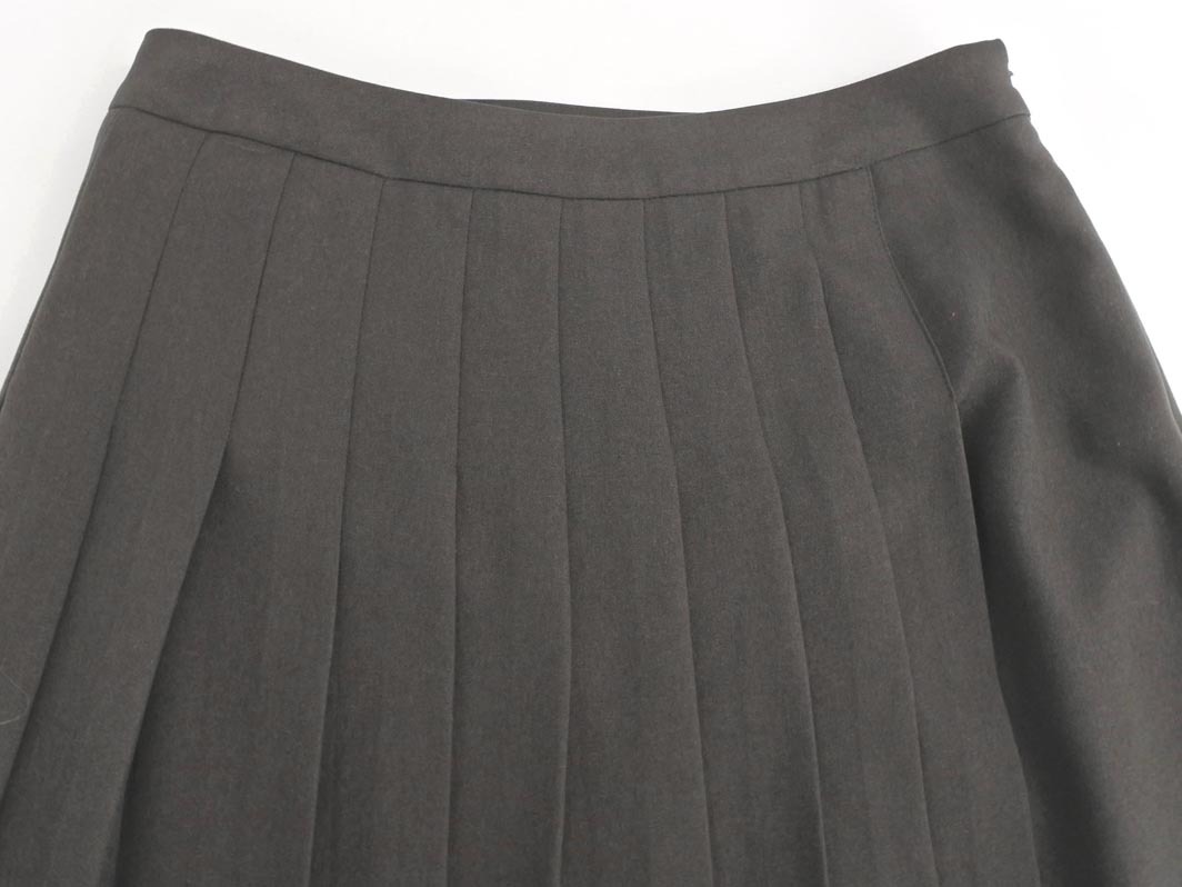 AMACA アマカ プリーツ スカート size40/グレー ■■ ☆ fjc7 レディース_画像2