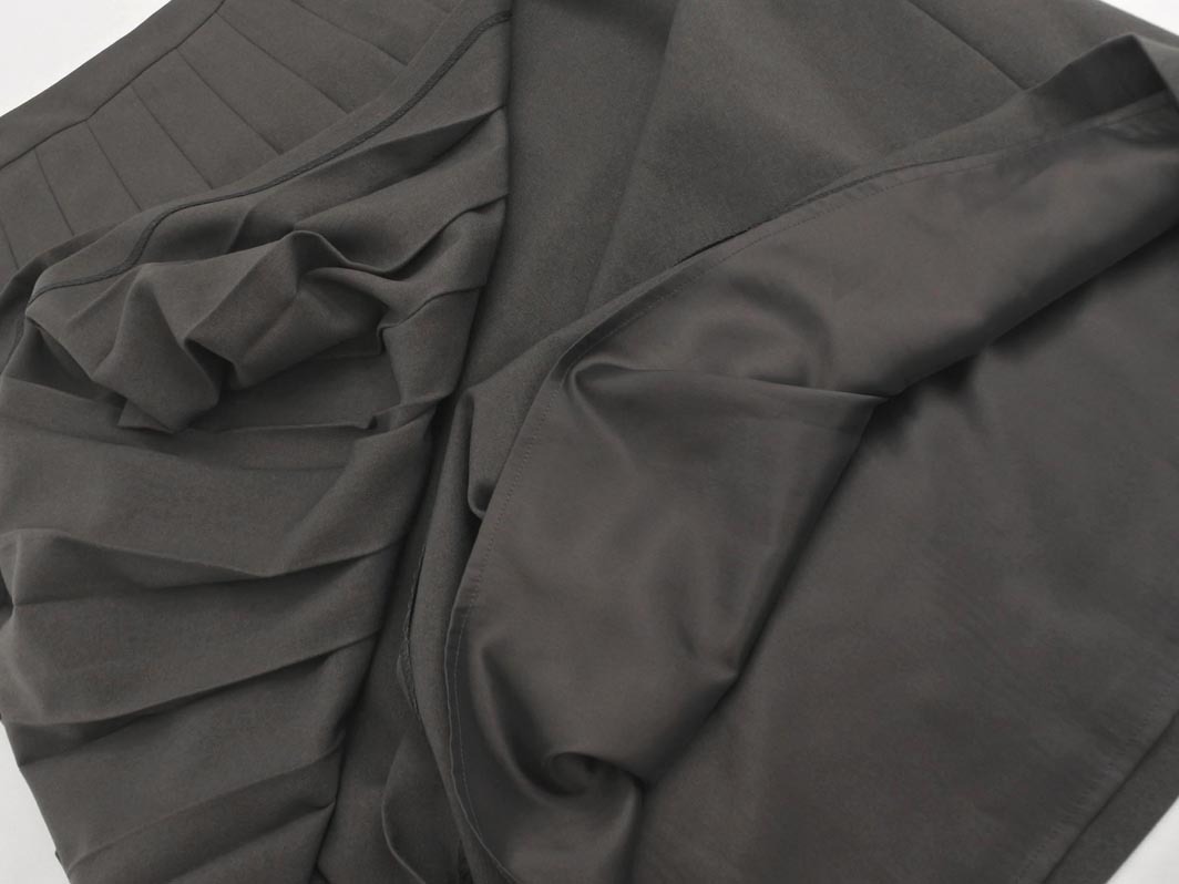 AMACA アマカ プリーツ スカート size40/グレー ■■ ☆ fjc7 レディース_画像4