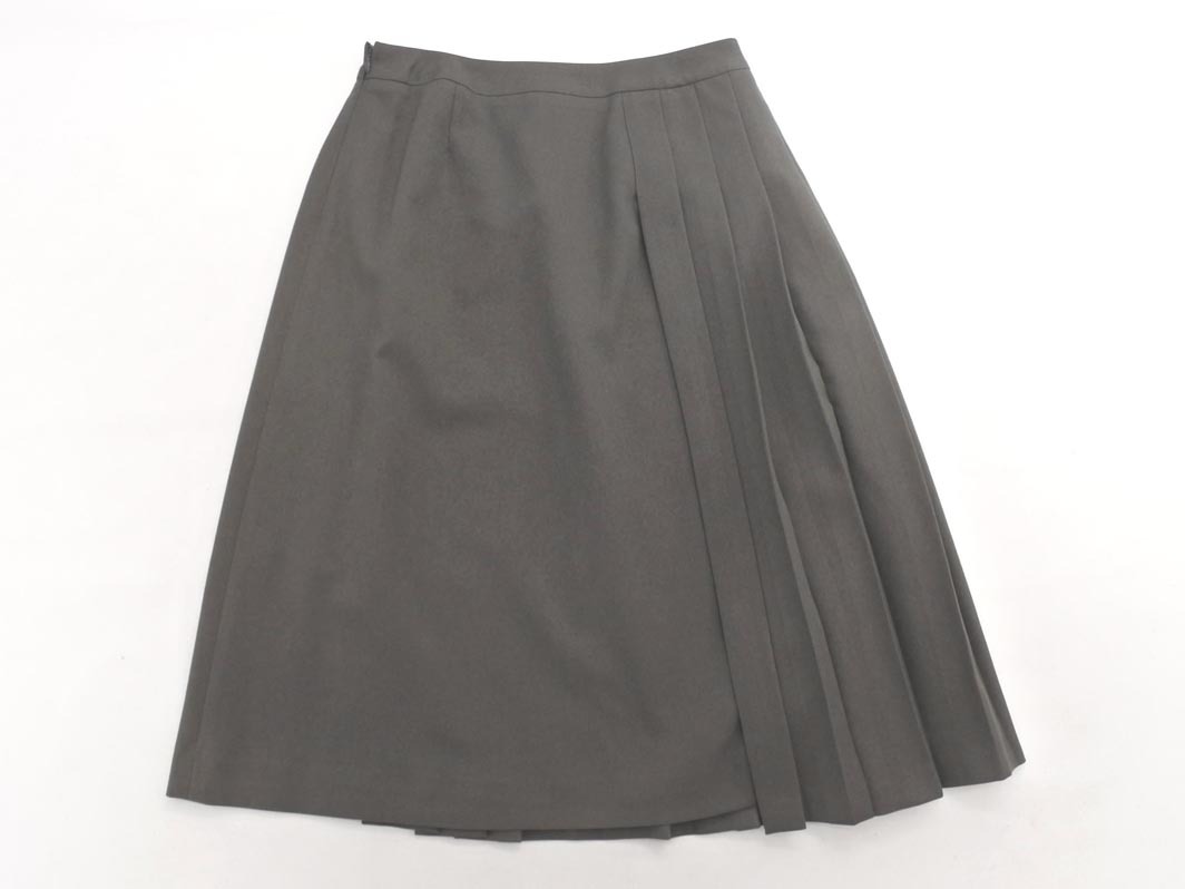 AMACA アマカ プリーツ スカート size40/グレー ■■ ☆ fjc7 レディース_画像6