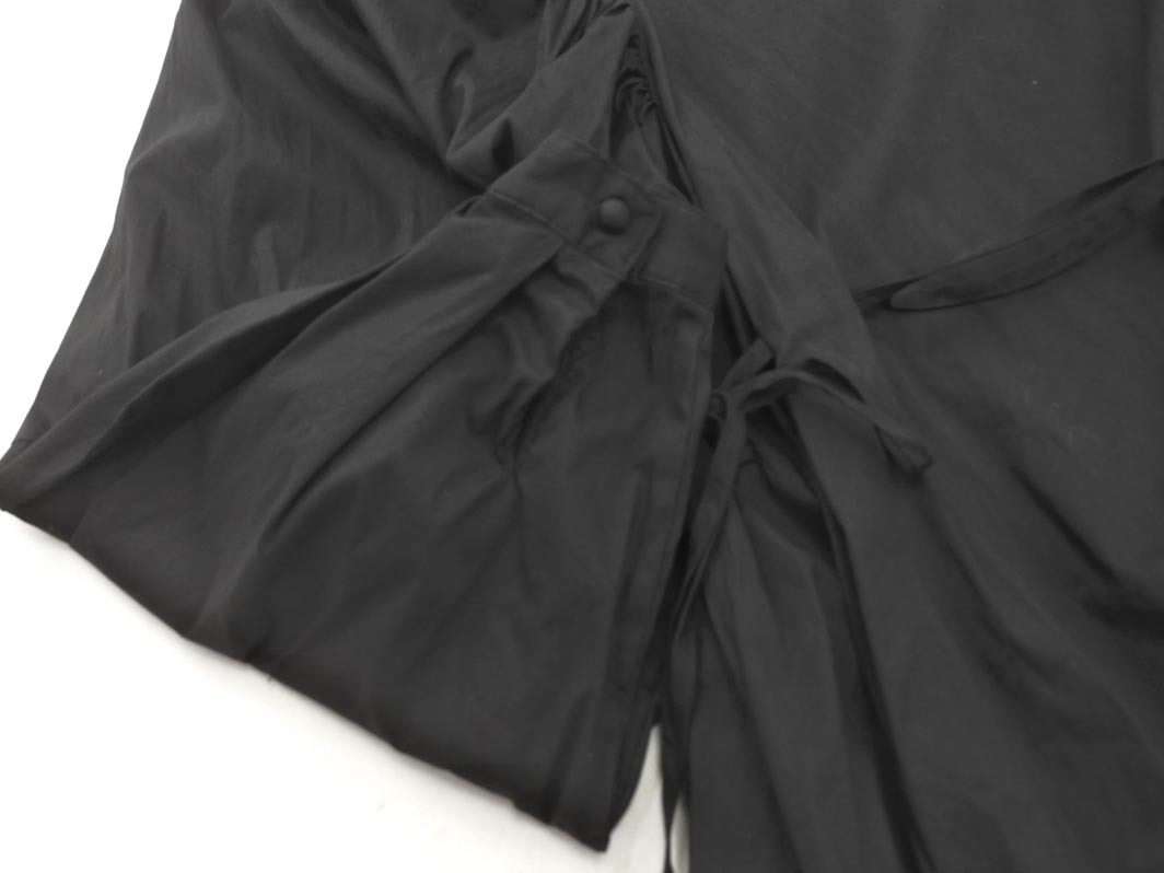 JEANASIS Jeanasis объем рукав лента имеется туника рубашка sizeF/ чёрный *# * fjc7 женский