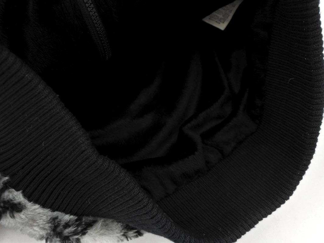 GOTCHA Gotcha искусственный мех Zip выше Parker sizeM/ чёрный *# * fjc7 мужской