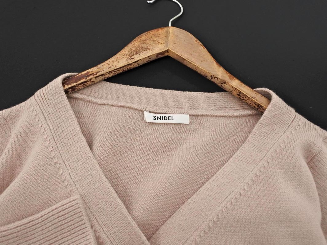 snidel スナイデル ショート カーディガン sizeF/アイボリー ◇■ ☆ fjc7 レディース_画像3