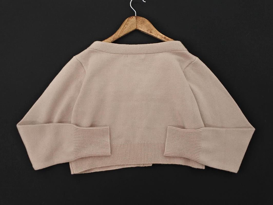 snidel スナイデル ショート カーディガン sizeF/アイボリー ◇■ ☆ fjc7 レディース_画像4