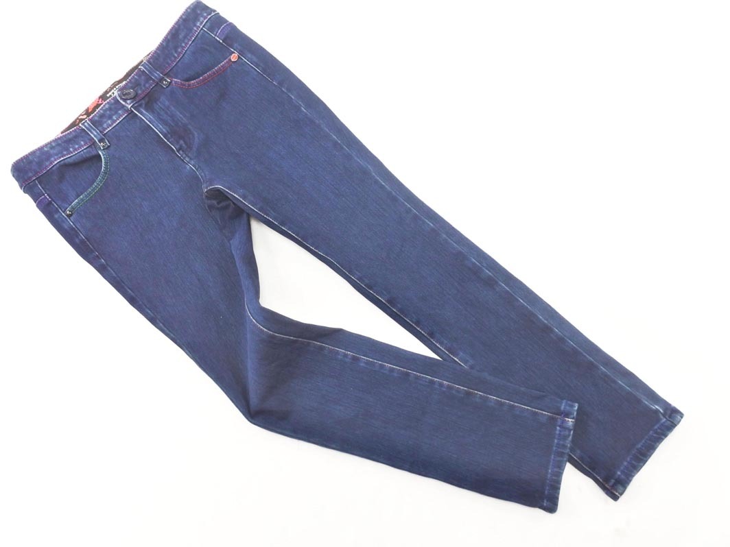 SONIA RYKIEL ソニアリキエル ストレッチ スキニー デニムパンツ size40/青 ■■ ☆ fjc7 レディース_画像1