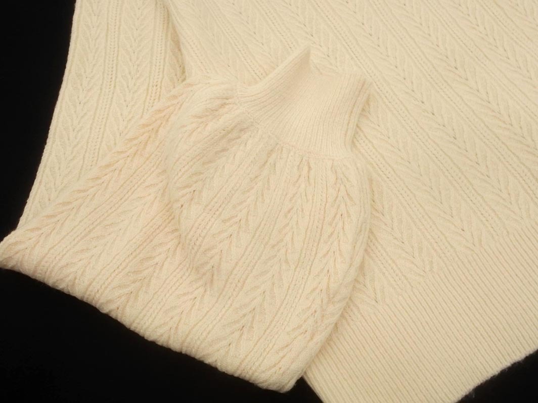 INGNI イング バックリボン ニット セーター sizeM/ベージュ ◇■ ☆ fjc8 レディース_画像2