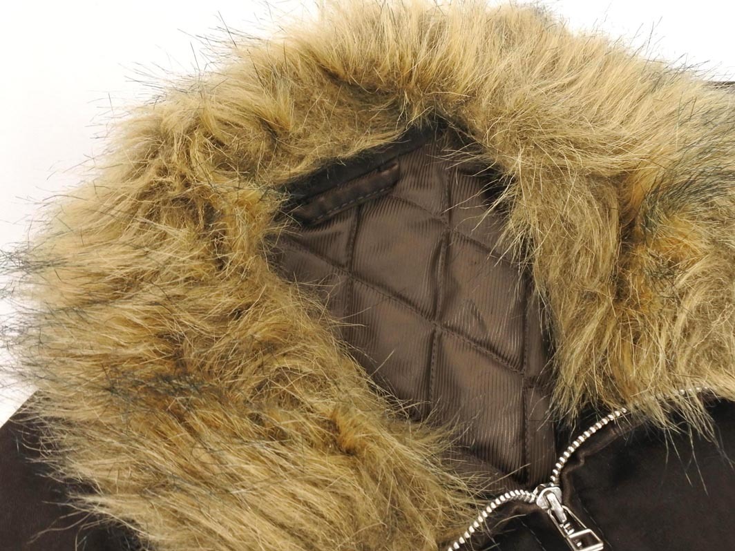 ABAHOUSE Abahouse искусственный мех 2WAY с хлопком жакет size3/ Brown *# * fjc8 мужской 