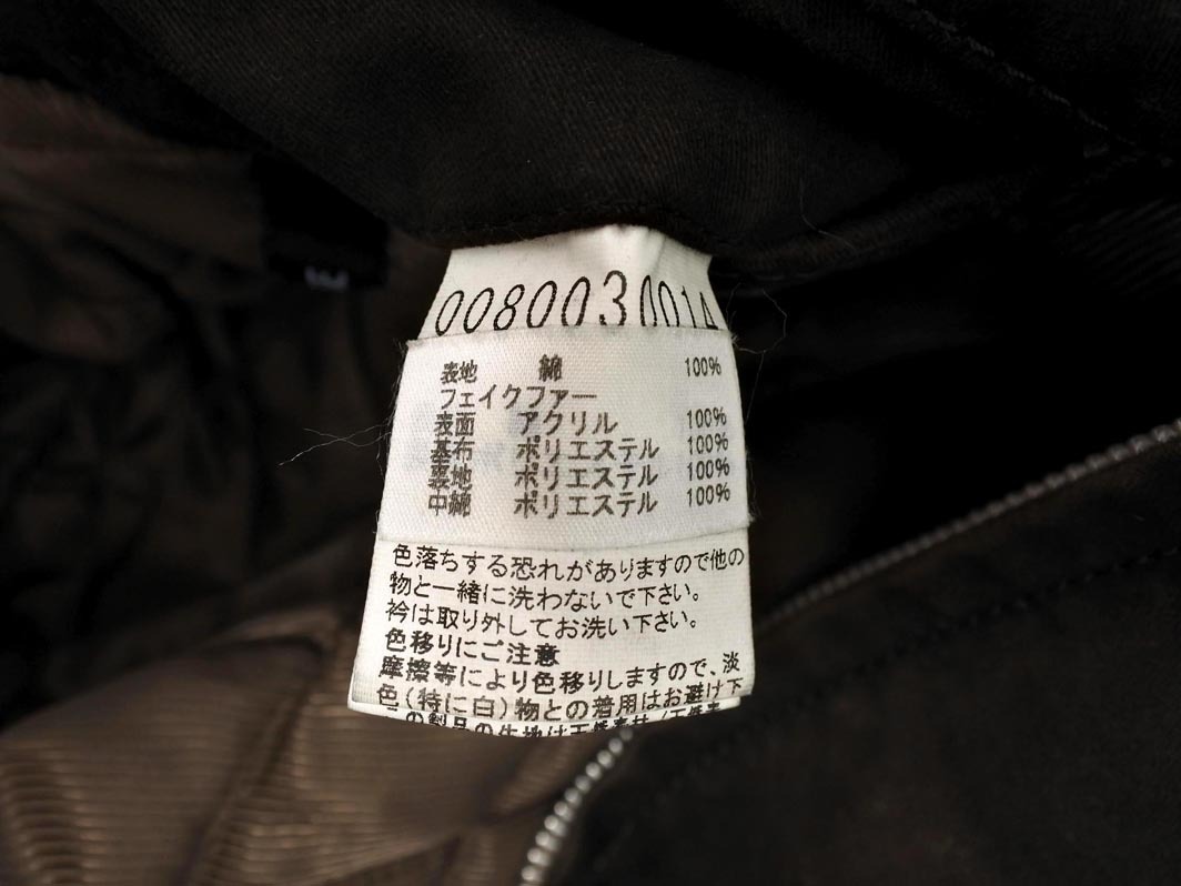 ABAHOUSE Abahouse искусственный мех 2WAY с хлопком жакет size3/ Brown *# * fjc8 мужской 