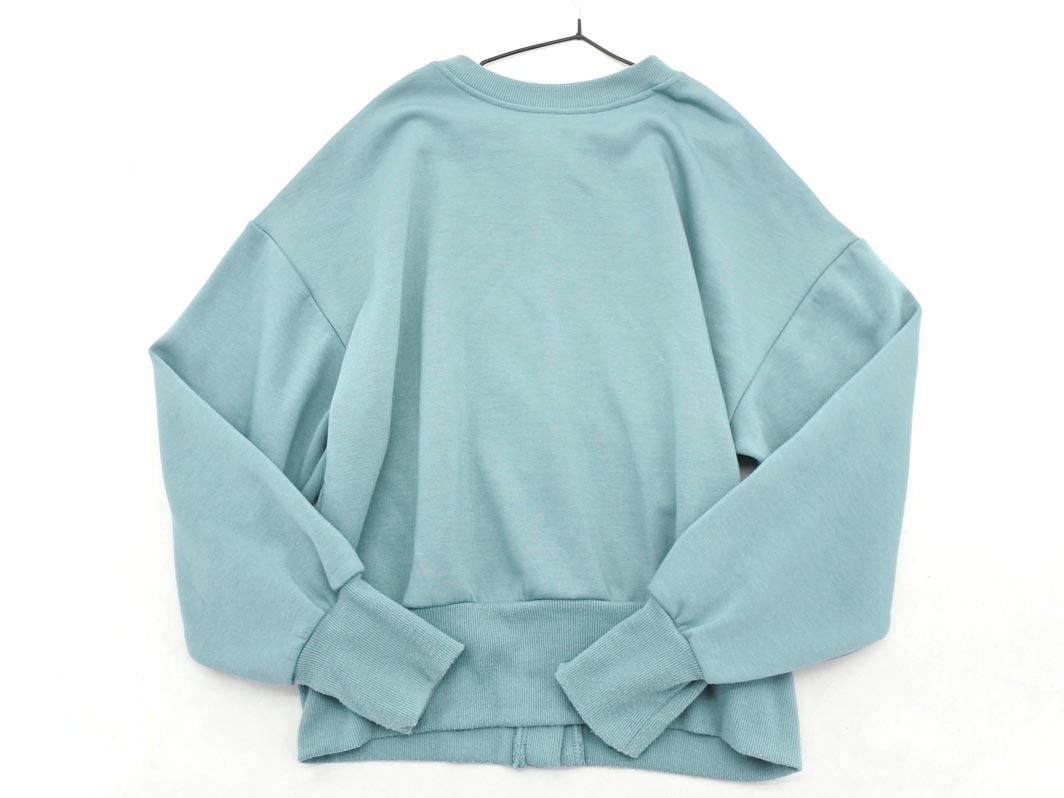 AZUL BY MOUSSY azur bai Moussy объем рукав кардиган sizeF/ зеленый *# * fjc8 женский