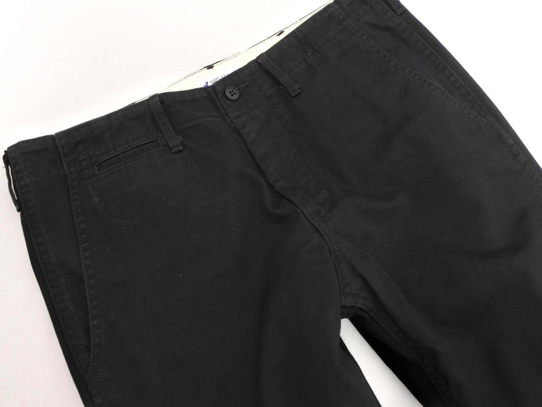SHIPS JET BLUE シップスジェットブルー テーパード パンツ sizeM/黒 ■■ ☆ fjc8 メンズ_画像2