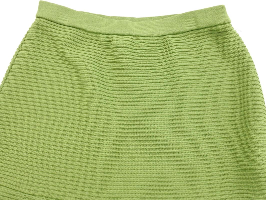 Sybilla シビラ ニット ロング スカート sizeM/グリーン ◇■ ☆ fjc8 レディース_画像3