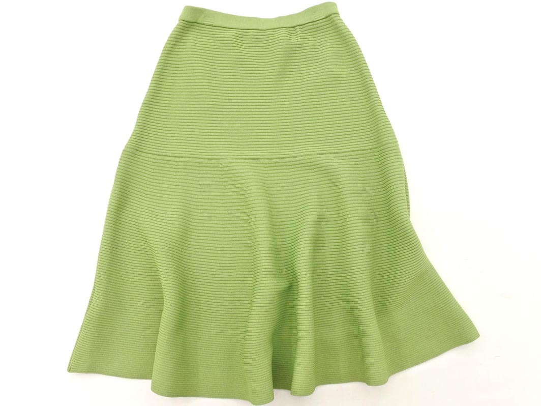 Sybilla シビラ ニット ロング スカート sizeM/グリーン ◇■ ☆ fjc8 レディース_画像4