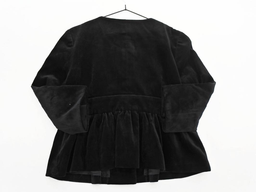 Spick & Span Spick & Span велюр pe слива no color жакет чёрный *# * fjc8 женский