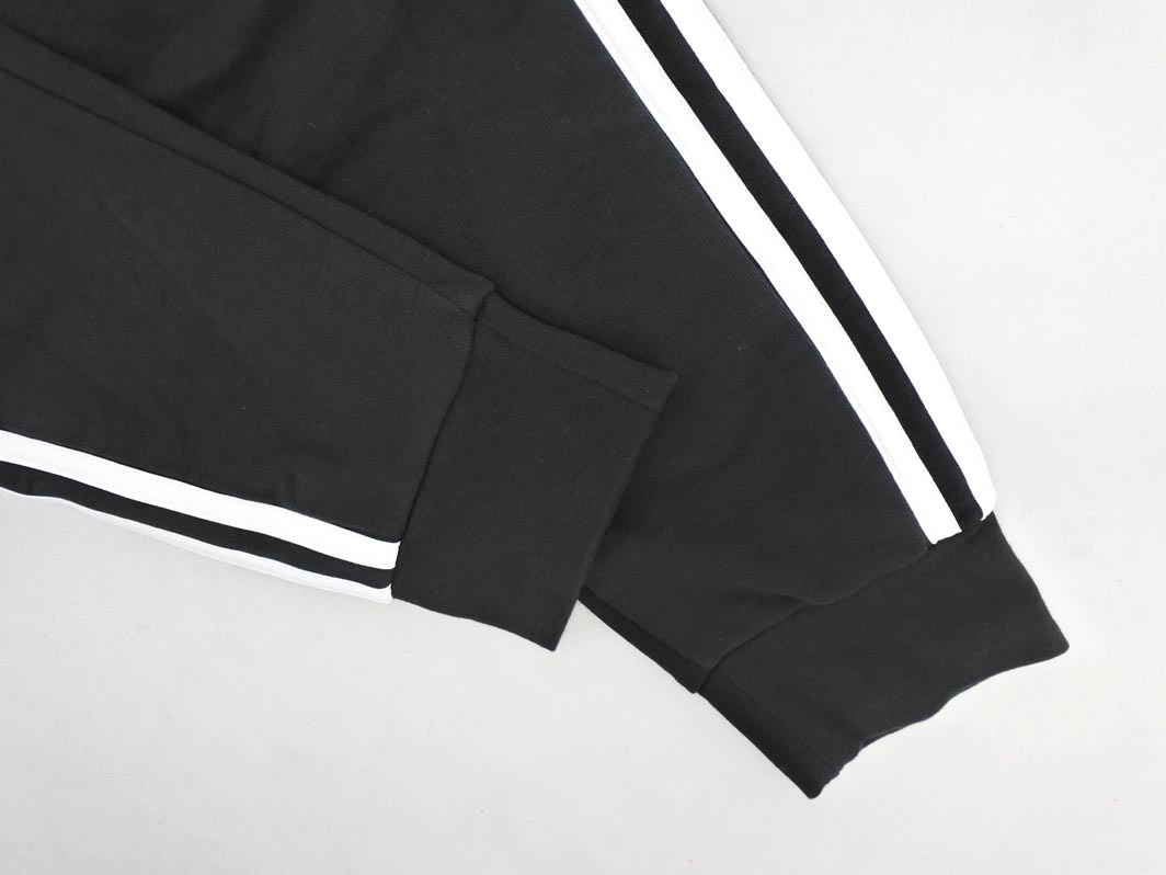 adidas アディダス ロゴ プリント トラック パンツ sizeOT/黒 ■■ ☆ fjc8 レディース_画像2