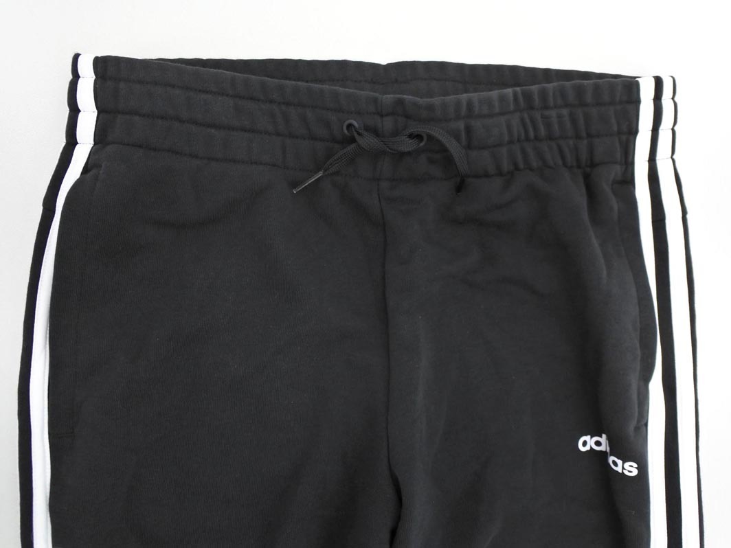 adidas アディダス ロゴ プリント トラック パンツ sizeOT/黒 ■■ ☆ fjc8 レディース_画像3