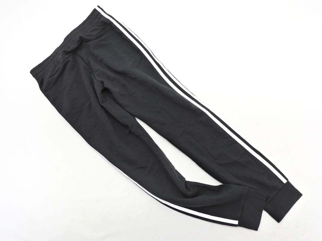 adidas アディダス ロゴ プリント トラック パンツ sizeOT/黒 ■■ ☆ fjc8 レディース_画像5