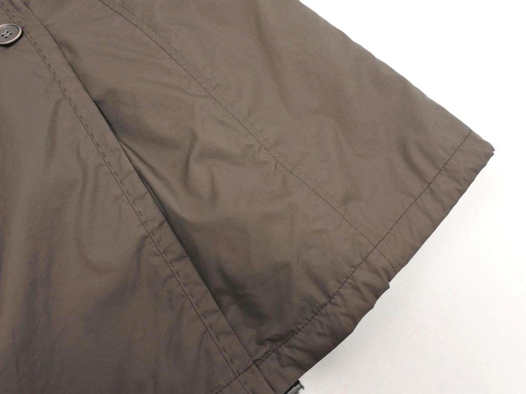 la.f... ラエフ ロートレアモン 中綿 ライナー付き トレンチ コート size2S/茶 ◇■ ☆ fjc8 レディース_画像2