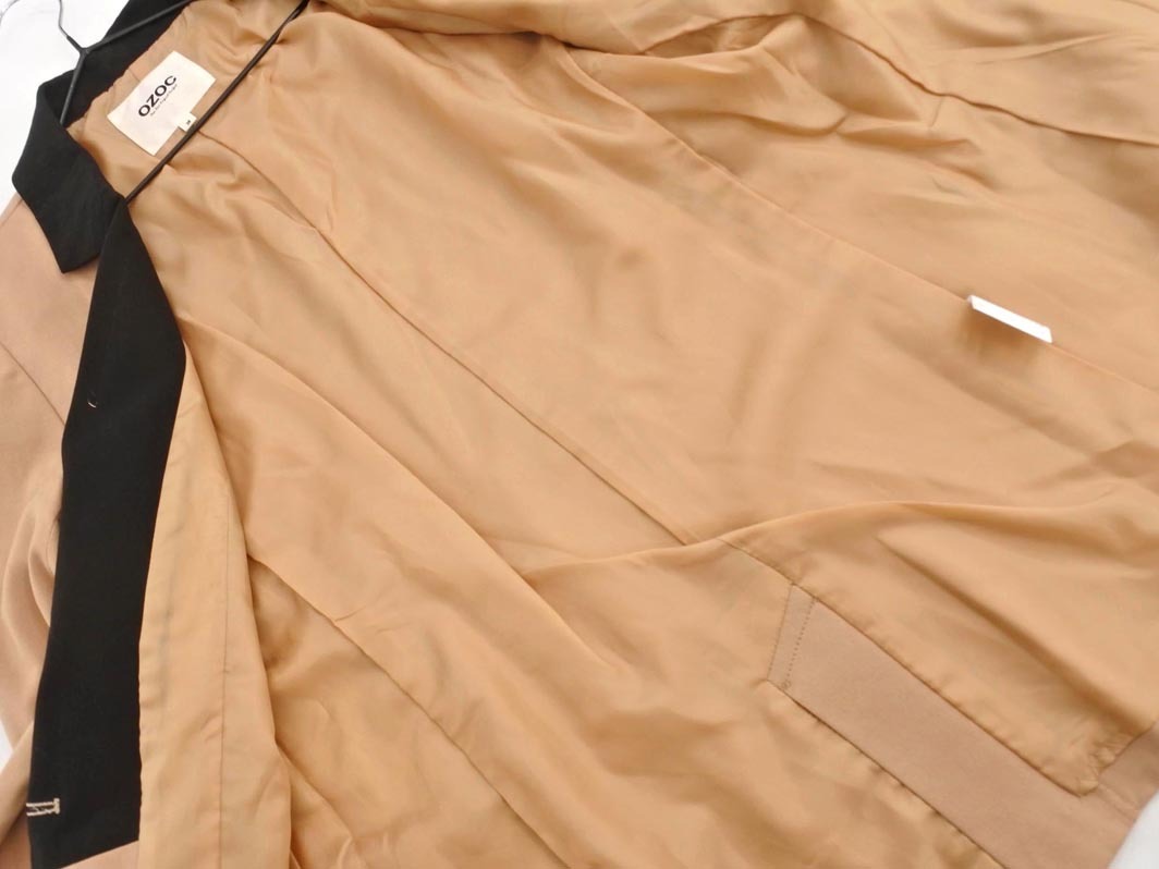 OZOC Ozoc bai цвет tailored jacket size38/ бежевый ## * fjc8 женский
