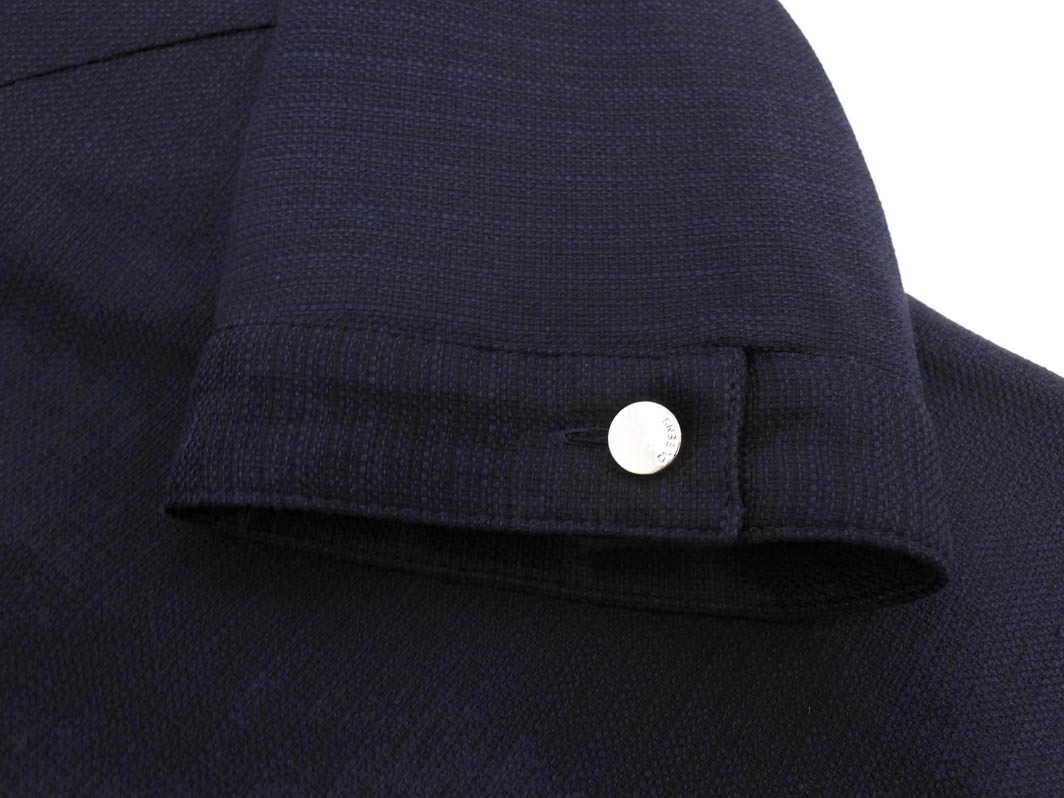 QUEENS COURT クイーンズコート Iライン ワンピース size2/紺 ◇■ ☆ fjc8 レディース_画像4