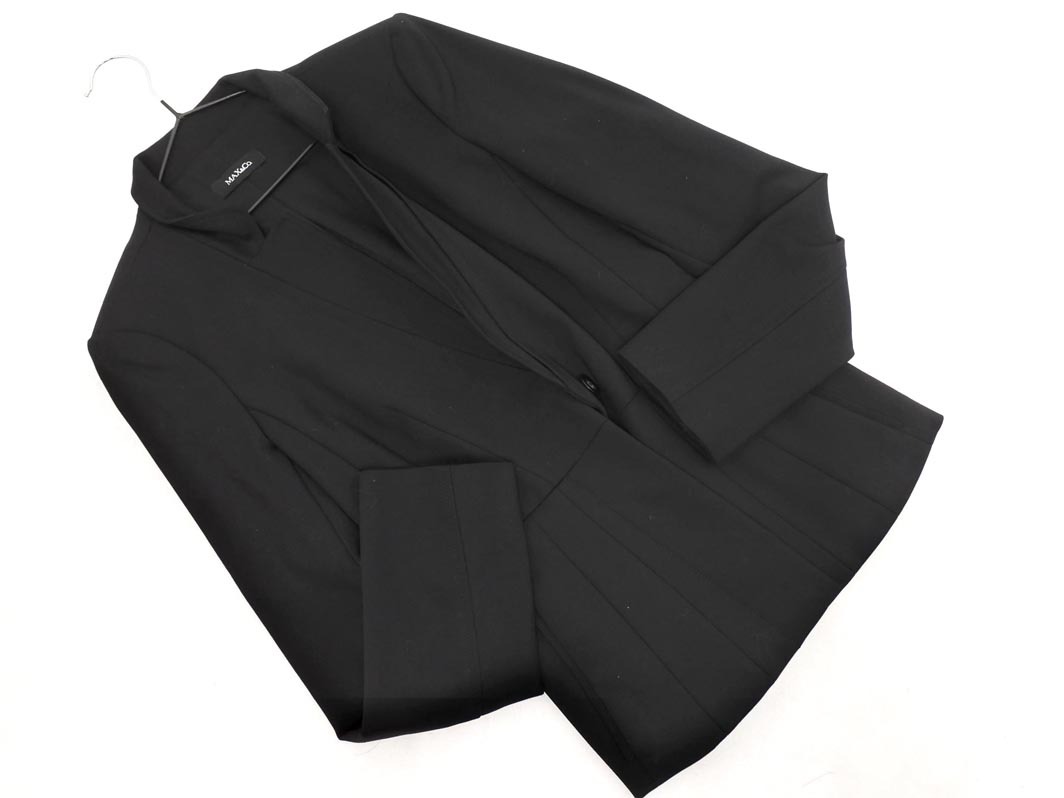 MAX&Co. マックスアンドコー ジャケット size38/黒 ◇■ ☆ fjc8 レディース_画像1