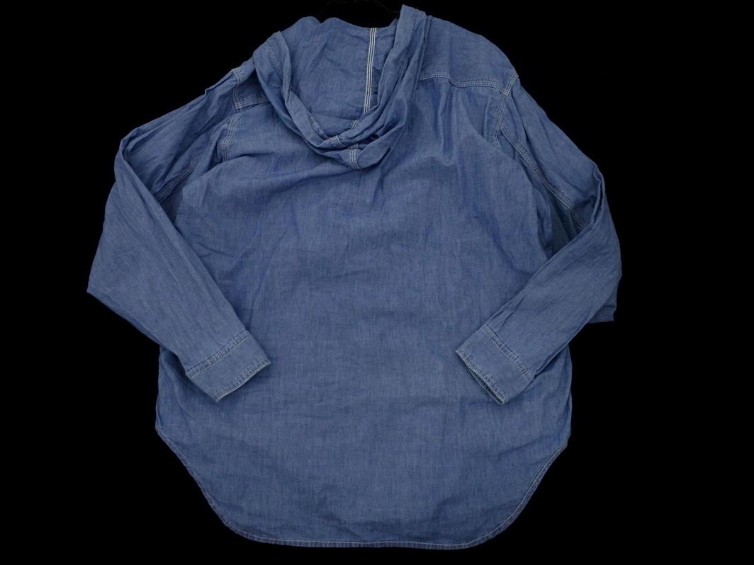 45rpm 45a-rupi- M капот Denim рубашка синий *# * fjc8 мужской 